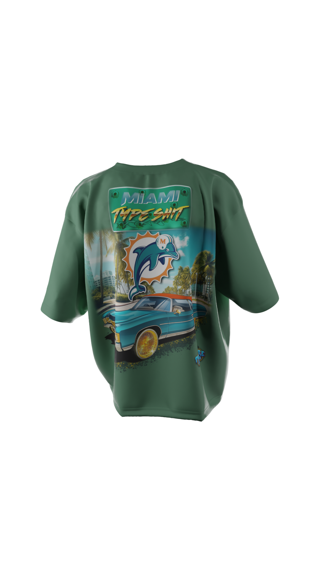 Miami Type Sh*t Custom Graphic Tee