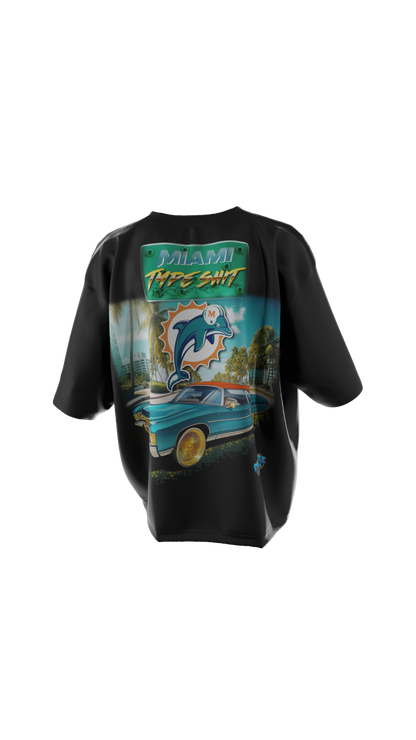 Miami Type Sh*t Custom Graphic Tee