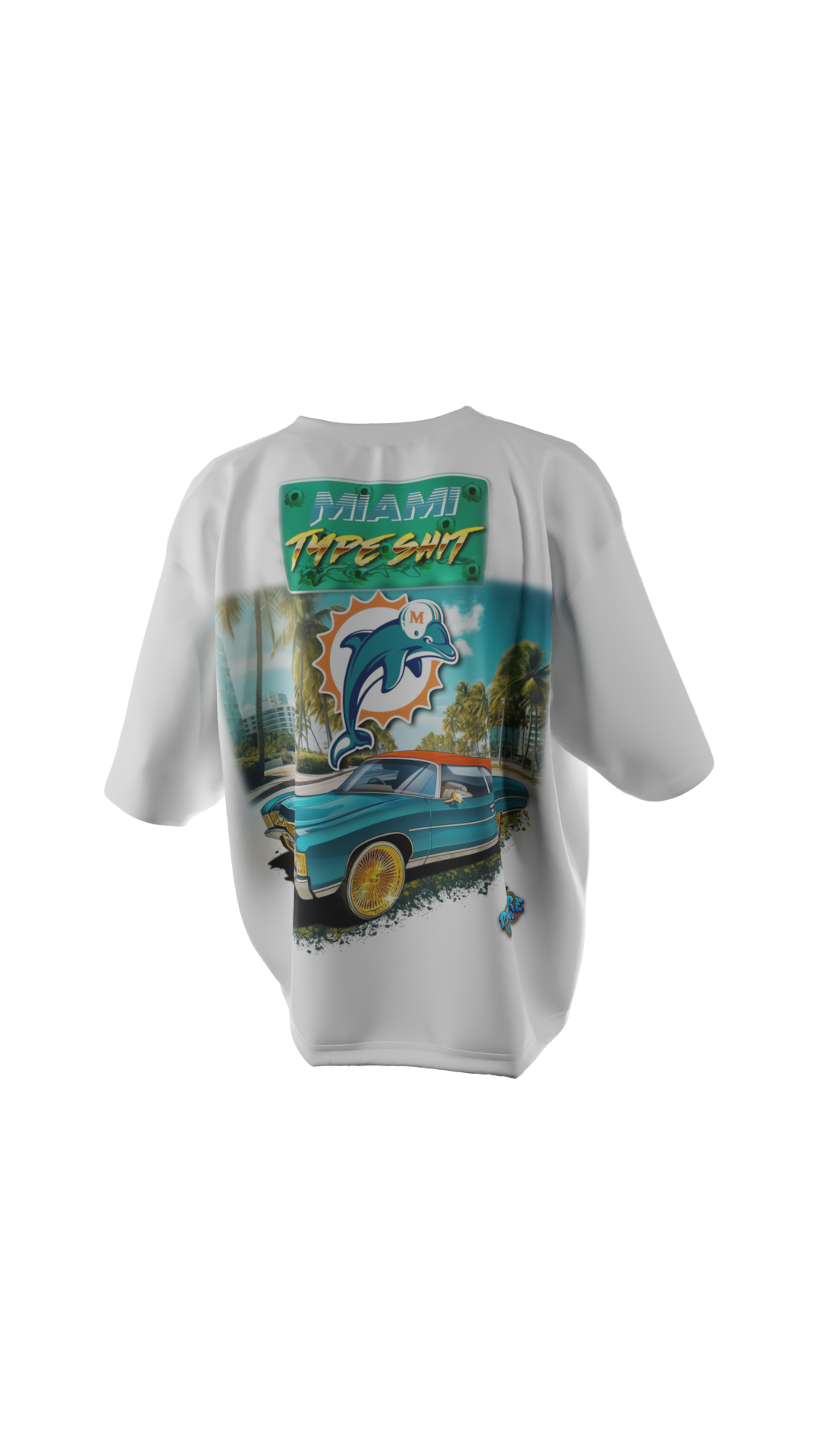 Miami Type Sh*t Custom Graphic Tee