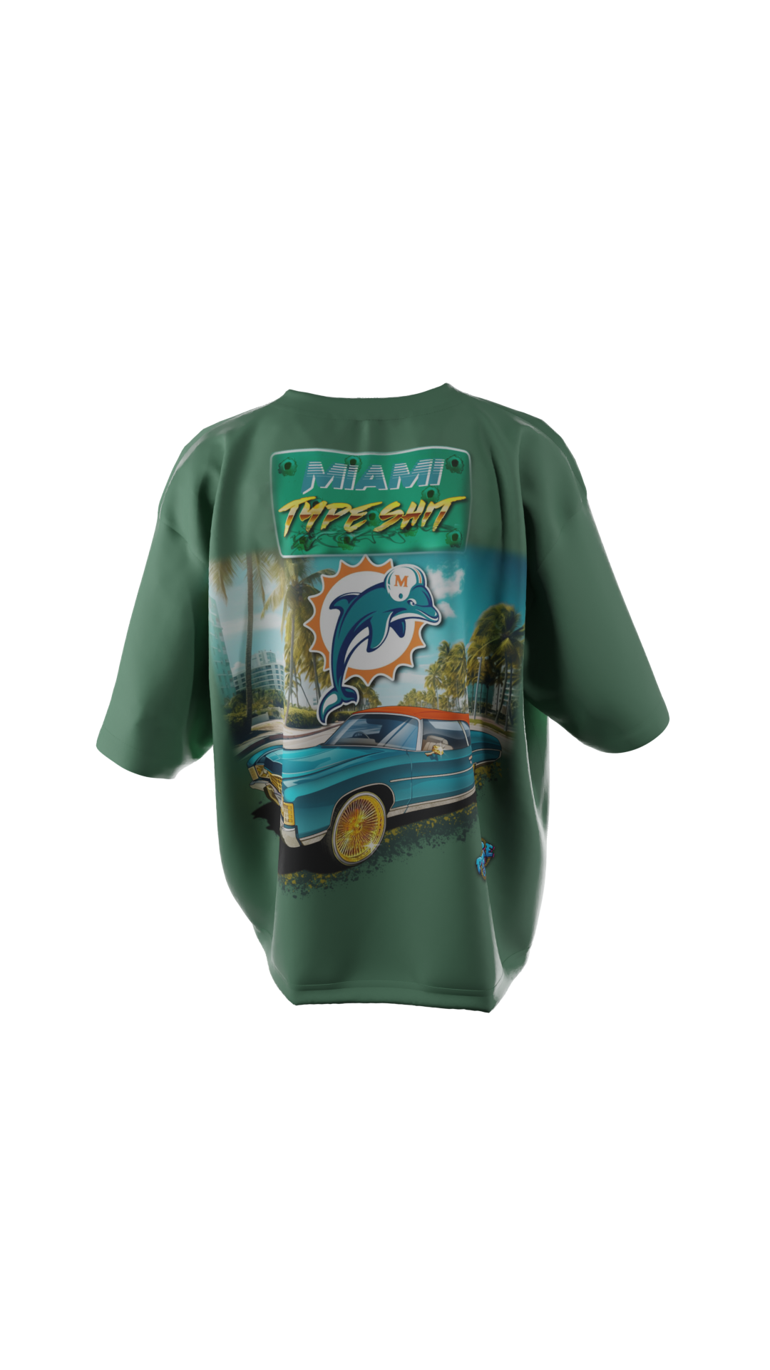 Miami Type Sh*t Custom Graphic Tee