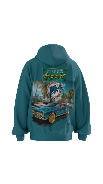 Miami Type Sh*t Custom Graphic Hoodie